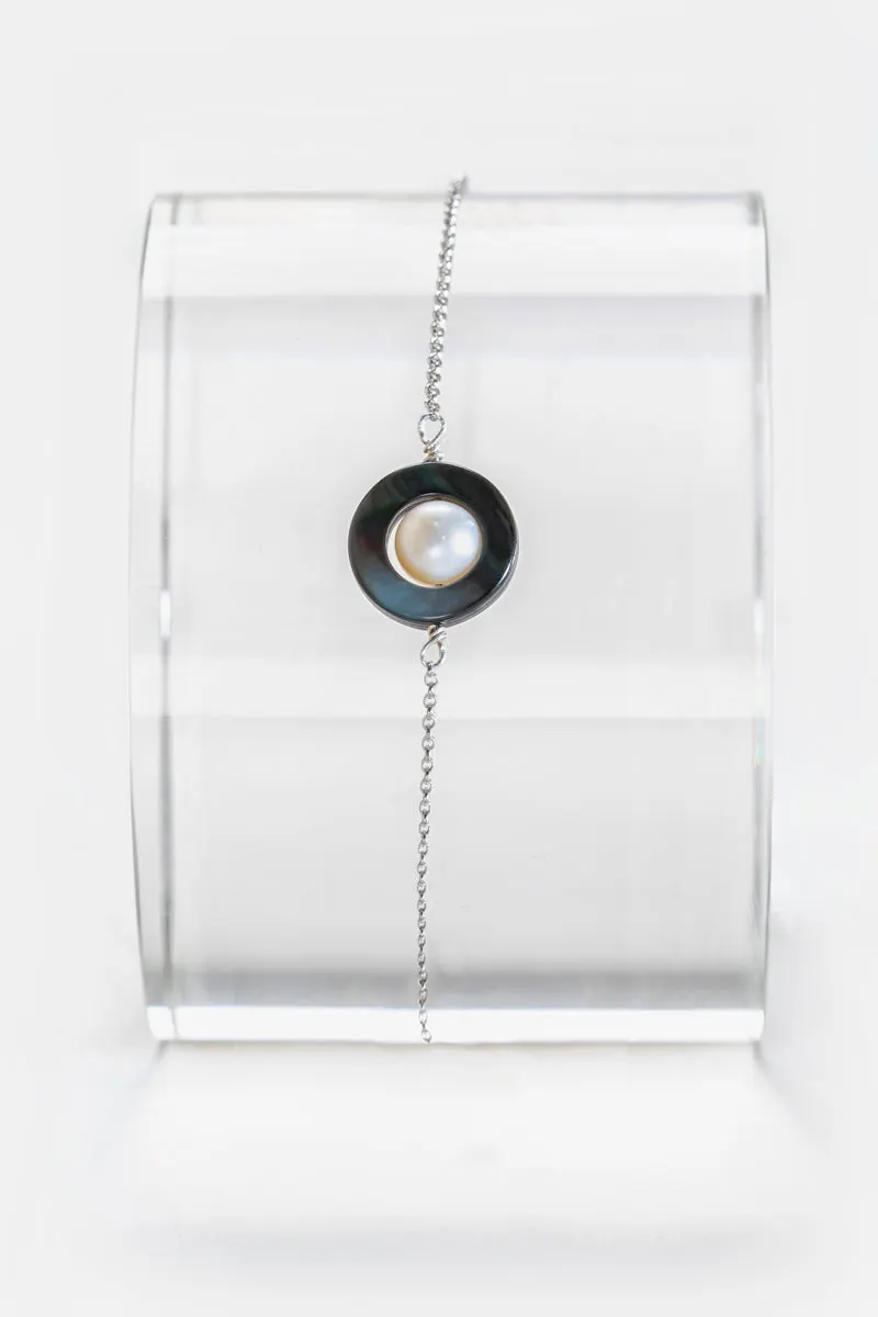 Bracelet noir et blanc