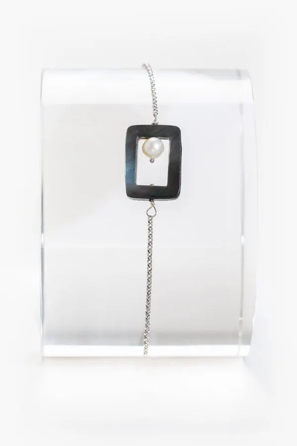 Bracelet rectangle Sel et Poivre