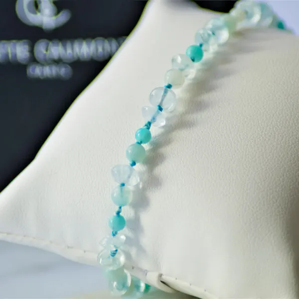 Bracelet noué Céladon