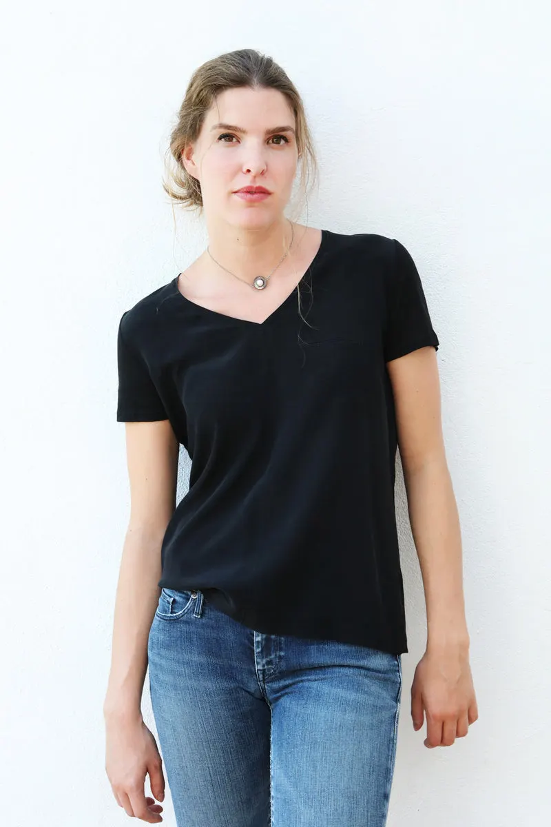 Ras de cou noir et blanc